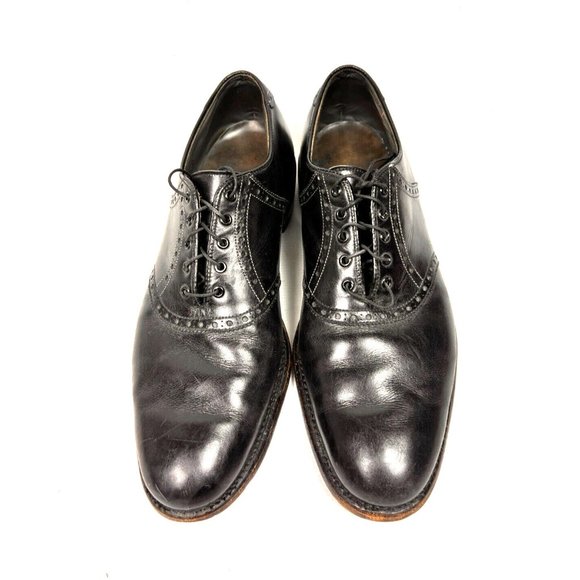 Vintage Footjoy Classic Golf Shoes Spikeless Black Oxford Men\'s 11 C  Nice main image 6
